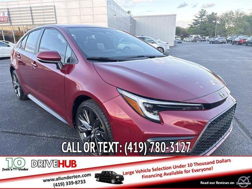Red 2024 Toyota Corolla SE