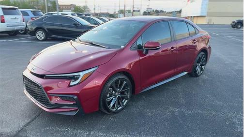 Red 2024 Toyota Corolla SE