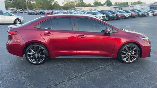 Red 2024 Toyota Corolla SE