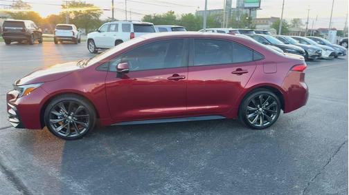 Red 2024 Toyota Corolla SE