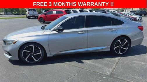 Silver 2022 Honda Accord Sport SE