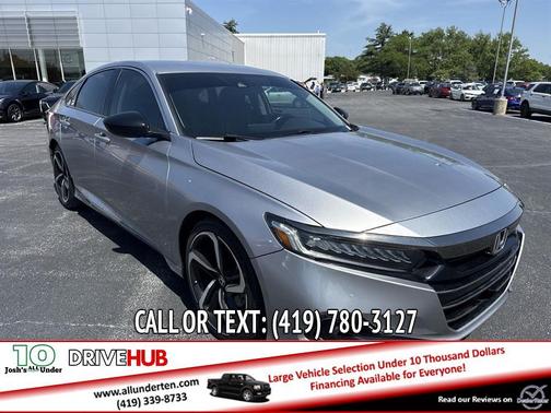 Silver 2022 Honda Accord Sport SE