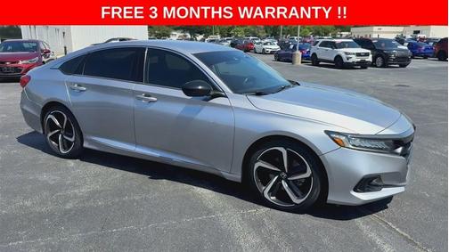 Silver 2022 Honda Accord Sport SE