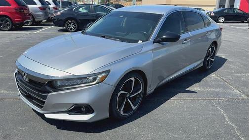 Silver 2022 Honda Accord Sport SE