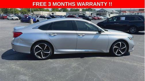Silver 2022 Honda Accord Sport SE