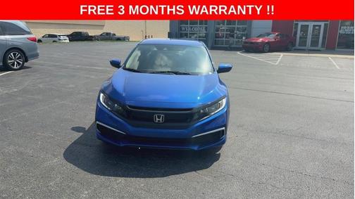 Blue 2020 Honda Civic LX
