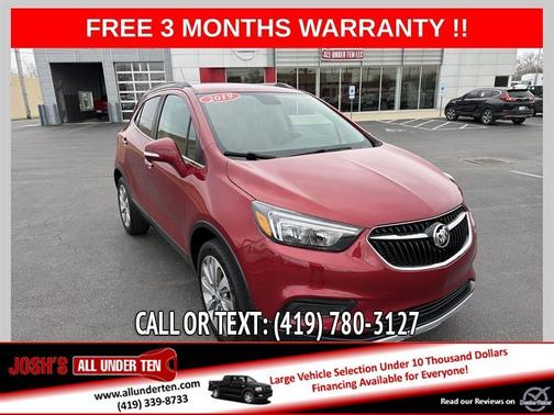 Red 2019 Buick Encore Preferred