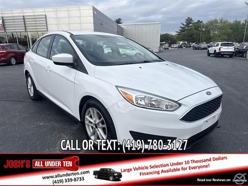 White 2018 Ford Focus SE