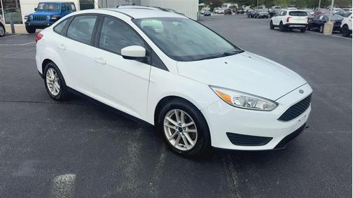 White 2018 Ford Focus SE