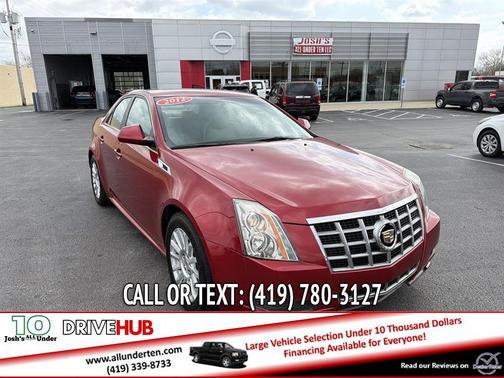 Red 2012 Cadillac CTS Base