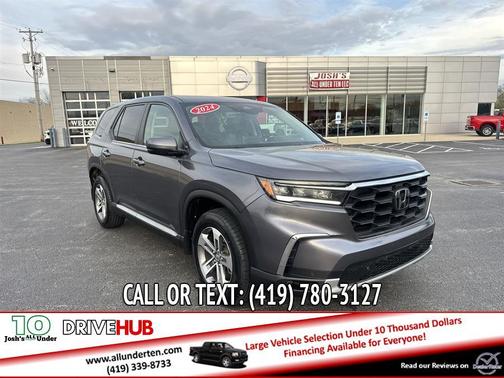 Gray 2024 Honda Pilot EX-L 7-Passenger