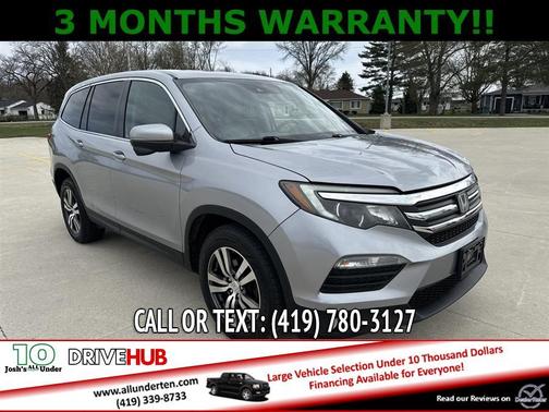 Silver 2017 Honda Pilot EX-L