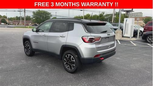 Silver 2021 Jeep Compass Trailhawk