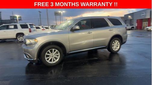 Silver 2020 Dodge Durango SXT
