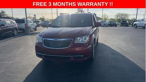 Red 2016 Chrysler Town & Country Touring