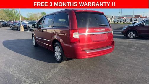 Red 2016 Chrysler Town & Country Touring