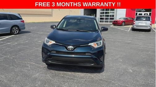 Blue 2018 Toyota RAV4 LE