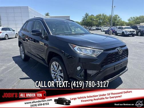 Black 2019 Toyota RAV4 XLE Premium