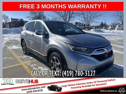 Silver 2018 Honda CR-V EX-L