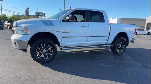 White 2017 RAM 1500 Big Horn