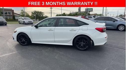 White 2023 Honda Civic Sport