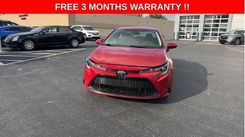 Red 2020 Toyota Corolla LE