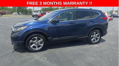 Blue 2017 Honda CR-V EX