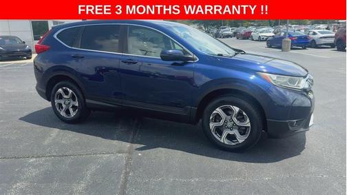 Blue 2017 Honda CR-V EX