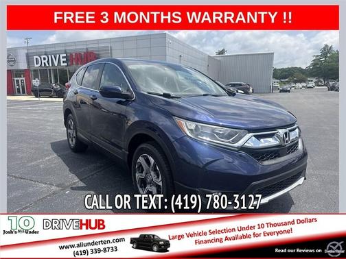 Blue 2017 Honda CR-V EX