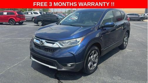 Blue 2017 Honda CR-V EX