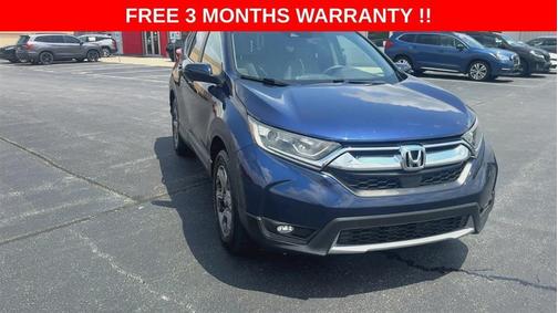 Blue 2017 Honda CR-V EX