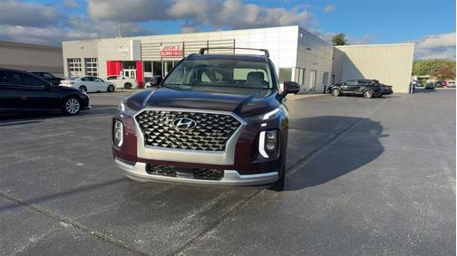 Red 2021 Hyundai PALISADE Calligraphy