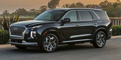 Red 2021 Hyundai PALISADE Calligraphy