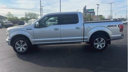 Silver 2016 Ford F-150 Platinum