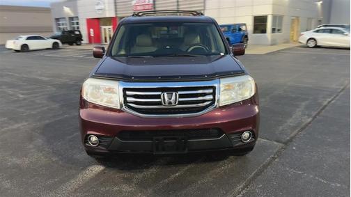 Red 2015 Honda Pilot EX-L