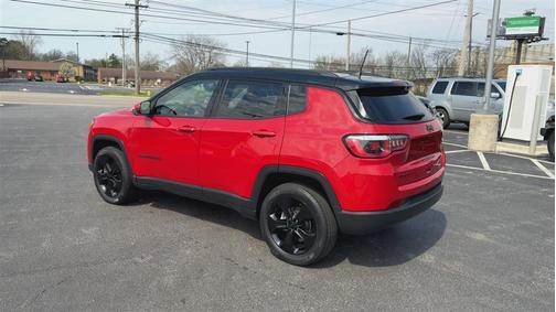 Red 2019 Jeep Compass Altitude