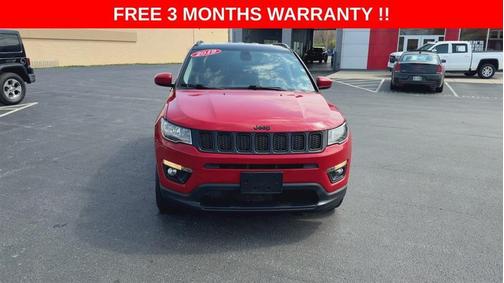 Red 2019 Jeep Compass Altitude