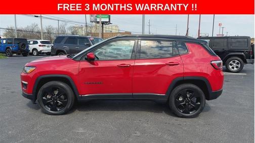 Red 2019 Jeep Compass Altitude