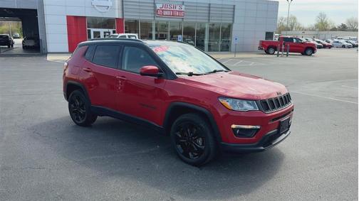 Red 2019 Jeep Compass Altitude