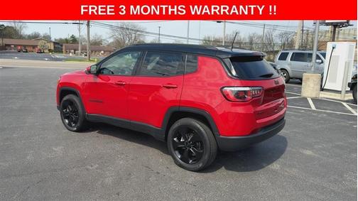 Red 2019 Jeep Compass Altitude