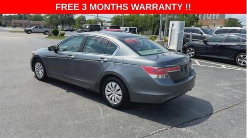 Gray 2011 Honda Accord LX