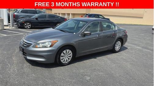 Gray 2011 Honda Accord LX