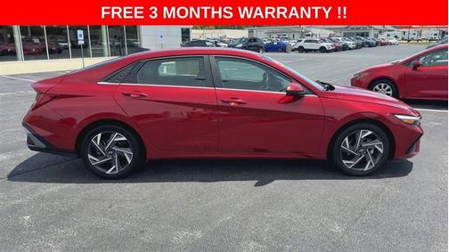 Red 2024 Hyundai ELANTRA SEL