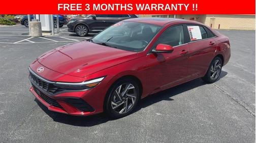 Red 2024 Hyundai ELANTRA SEL