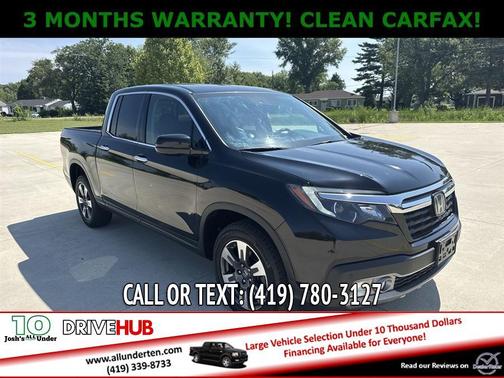 Black 2019 Honda Ridgeline RTL-E