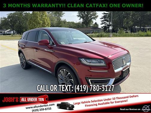 2019 Lincoln Nautilus Reserve