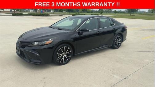 Black 2021 Toyota Camry SE
