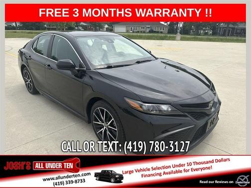 Black 2021 Toyota Camry SE