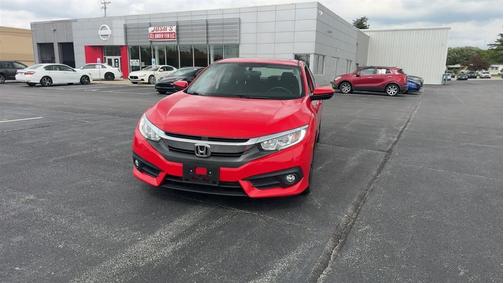 Red 2018 Honda Civic EX-T