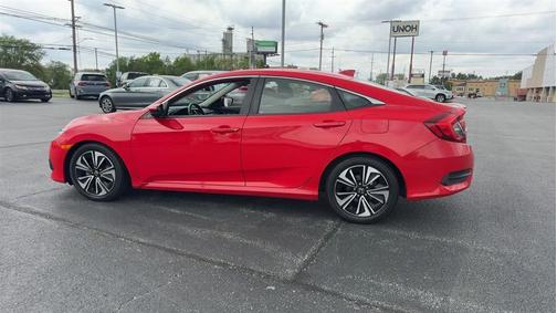 Red 2018 Honda Civic EX-T